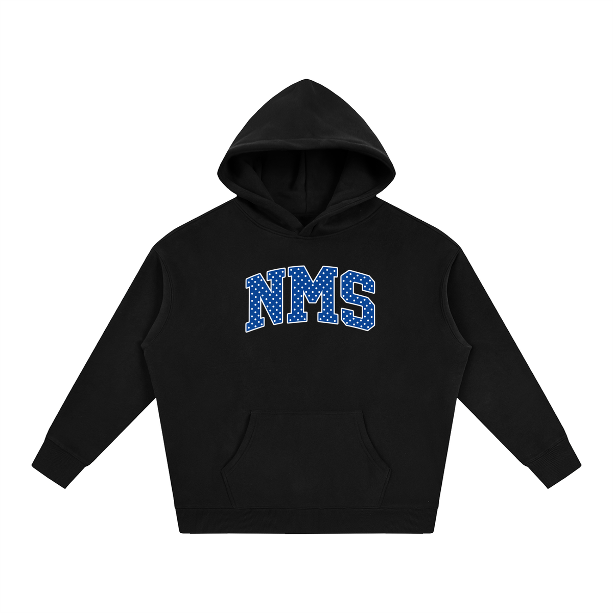 Polka Dot Northside Oversize Fleeced Hoodie