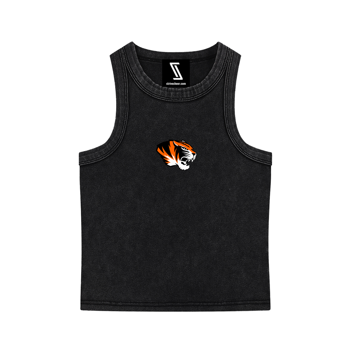 Mascot Meigs County Snow Washed Tank Top