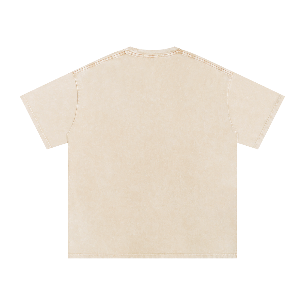 Vintage Snow Washed Oversized Cotton T-Shirt