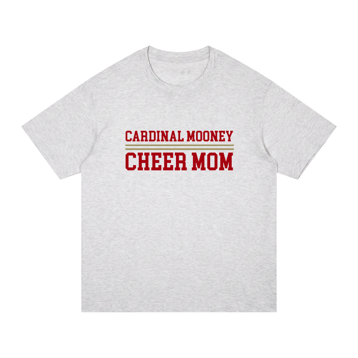 Mom Cardinal Mooney Unisex Regular Fit Cotton T-Shirt