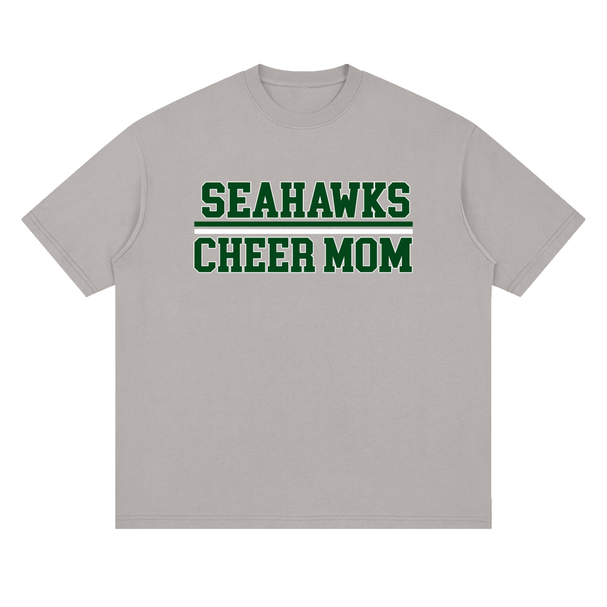 Mom Seahawks Oversized Drop Shoulder T-Shirt