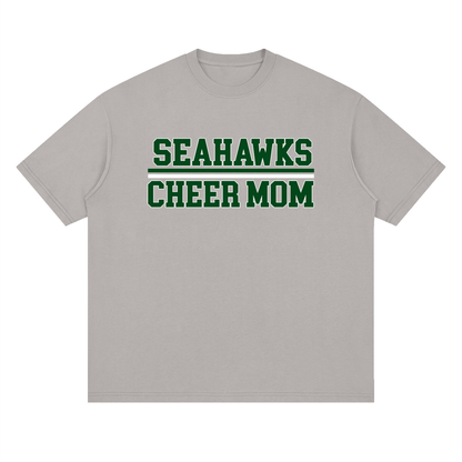 Mom Seahawks Oversized Drop Shoulder T-Shirt