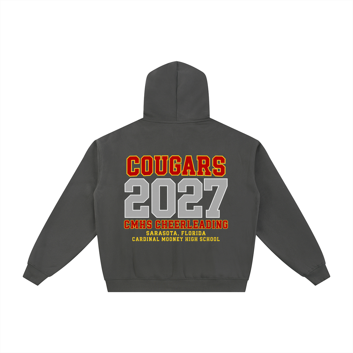 Year Cardinal Mooney Essential Fleece Zip-Through Hoodie