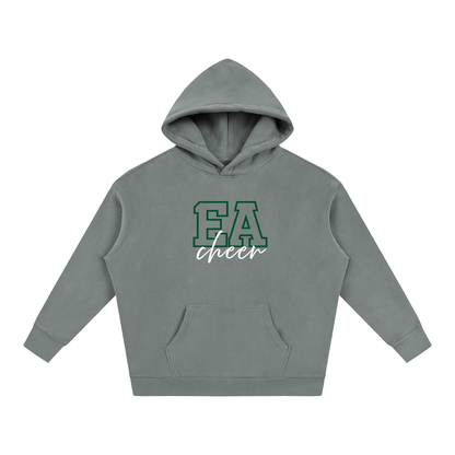 Cursive Front Empire Oversize Fleeced Hoodie