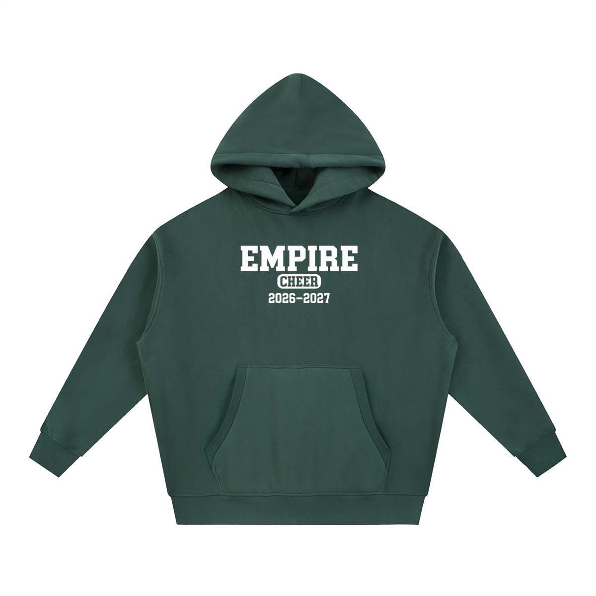 Empire Athletics Essential Oversized Boxy Fit Fleece Hoodie