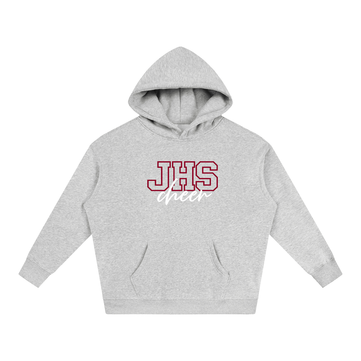 Cursive Front Jordan Oversize Fleeced Hoodie