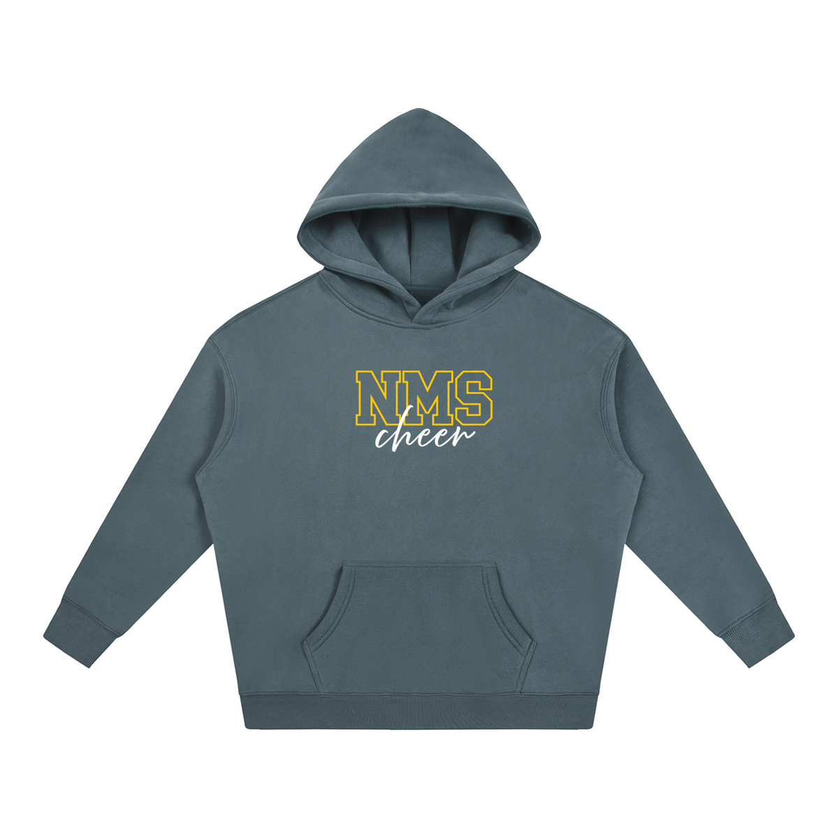 Cursive Front Northside Oversize Fleeced Hoodie