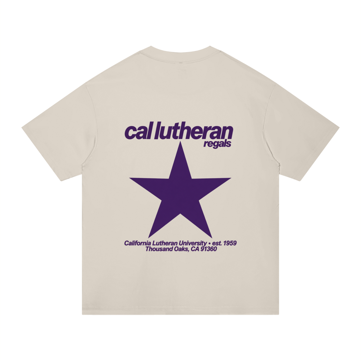 Big Star Cal Lutheran Unisex Regular Fit Cotton T-Shirt