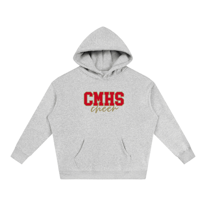Cursive Front Cardinal Mooney Oversize Fleeced Hoodie