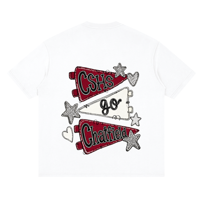 Lets Go Chatfield Oversized Drop Shoulder T-Shirt