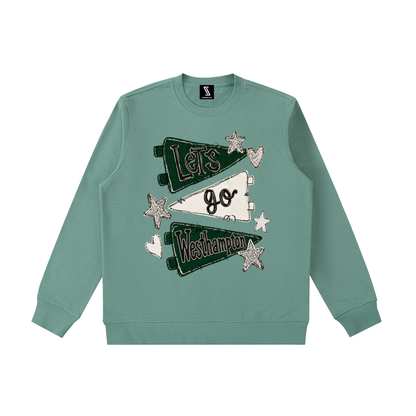 Lets Go Westhampton Essential Heavyweight Crewneck Sweatshirt
