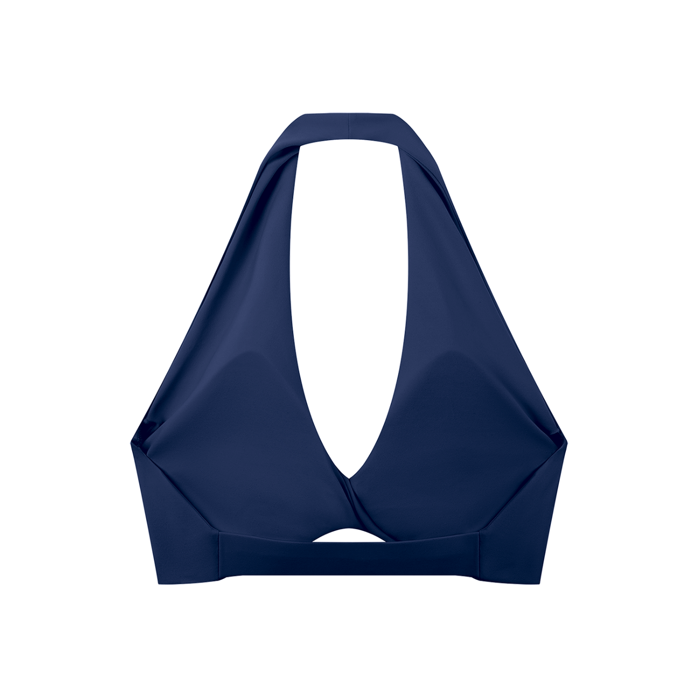 Strive Pleated Halter Sports Bra