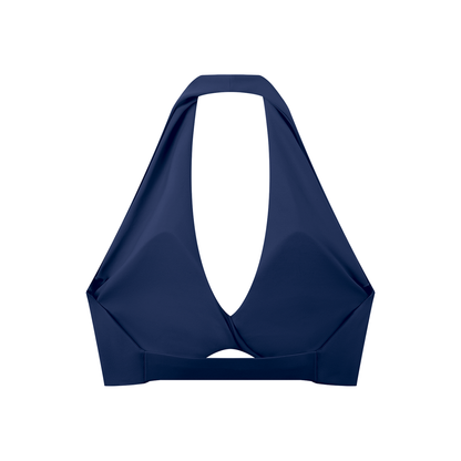 Strive Pleated Halter Sports Bra