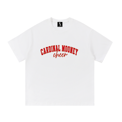Cursive Cardinal Mooney Essential Cotton T-Shirt