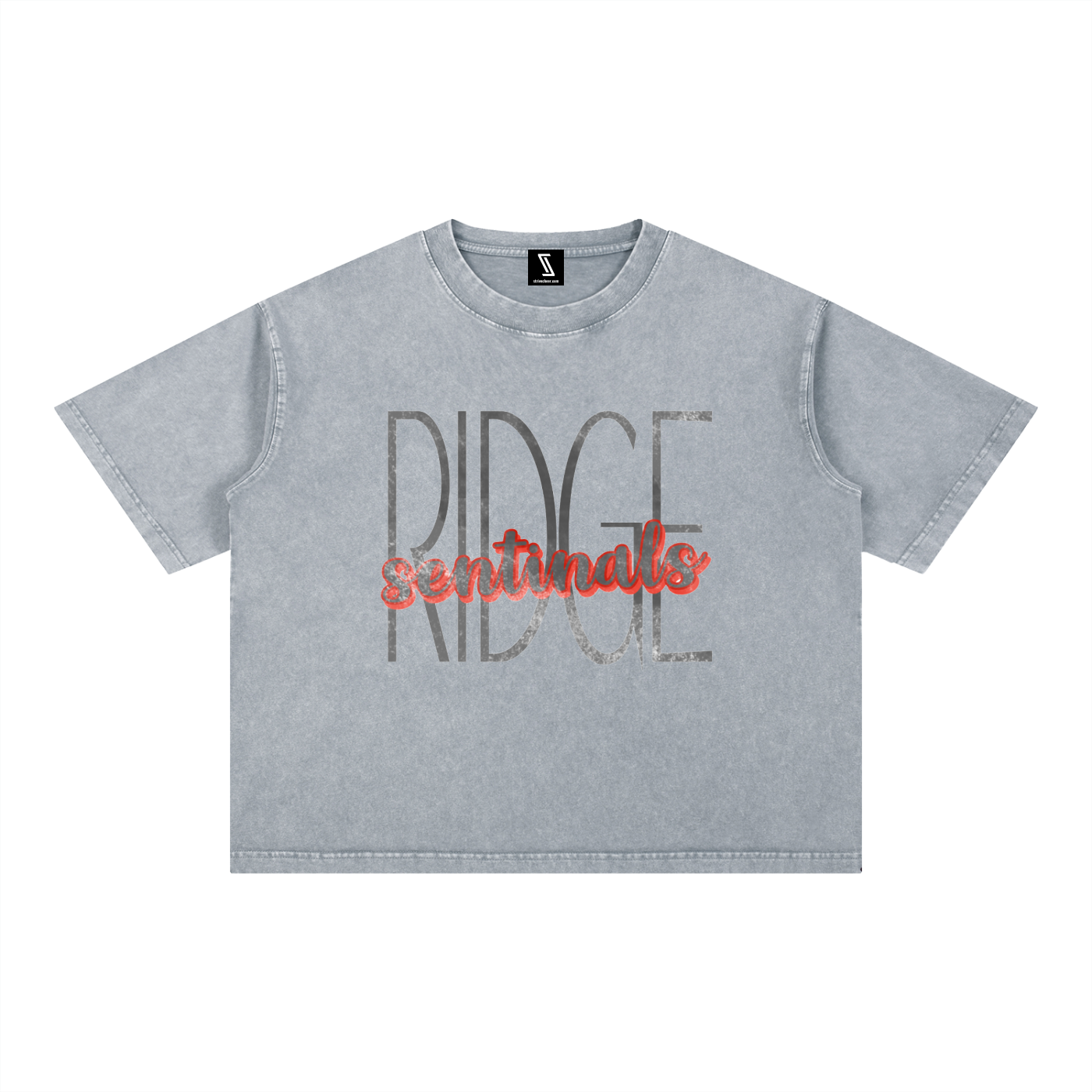 Mineral Wash Boxy Cotton T-Shirt