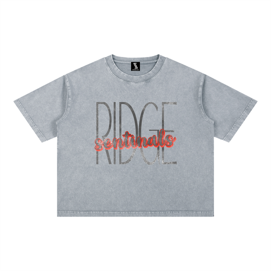 Mineral Wash Boxy Cotton T-Shirt
