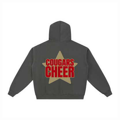 Star Cardinal Mooney Essential Fleece Zip-Through Hoodie