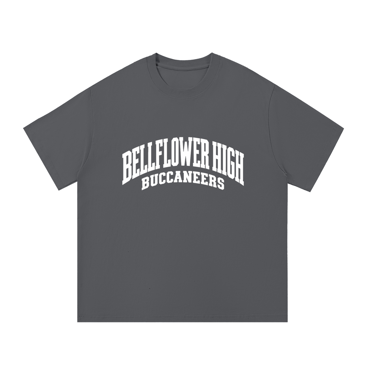Basic 2 White Bellflower Unisex Regular Fit Cotton T-Shirt
