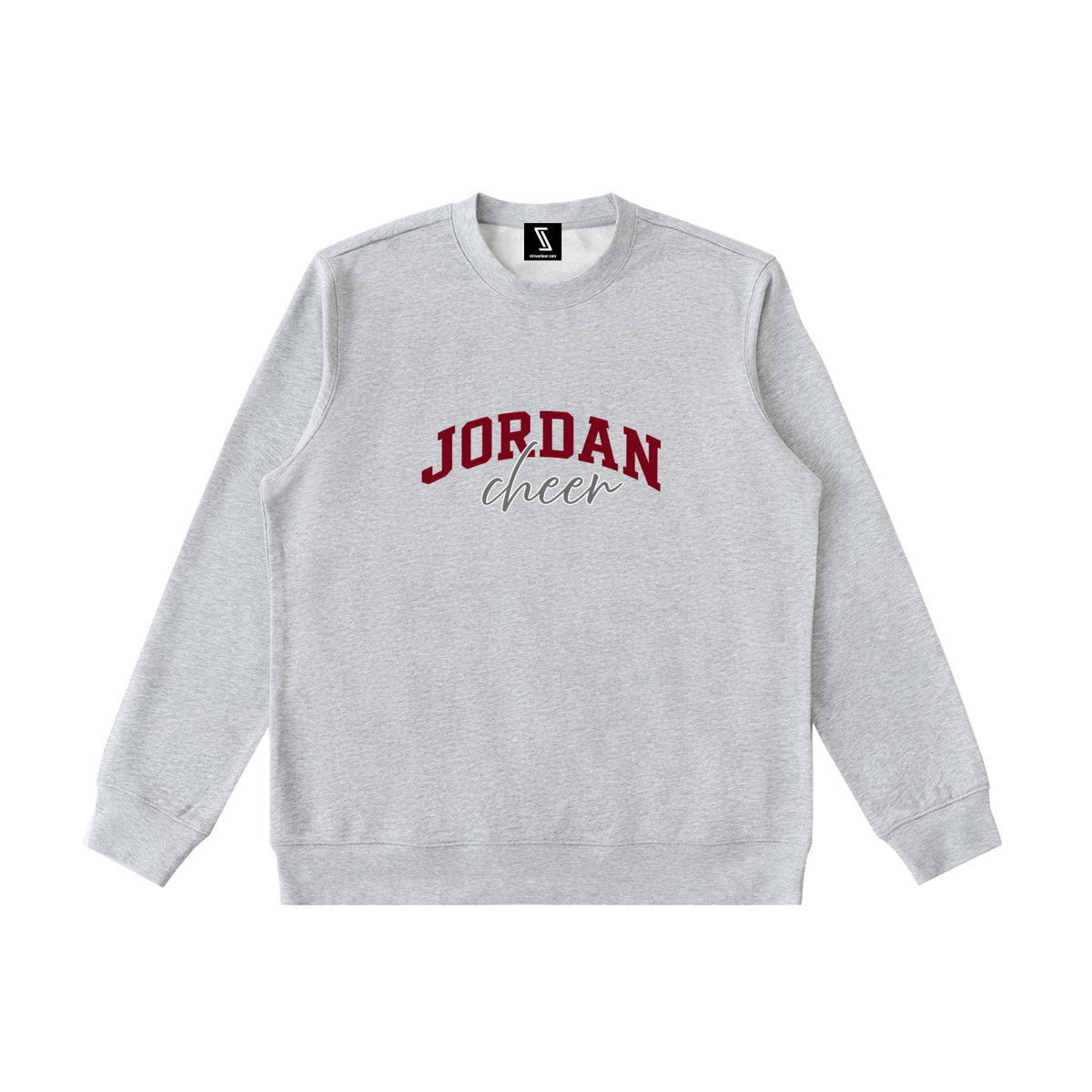Cursive Jordan Essential Heavyweight Crewneck Sweatshirt
