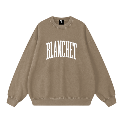 Snow Washed Oversized Sweatshirt