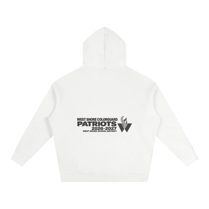 Vector Star Front West Shore Oversize Fleeced Hoodie