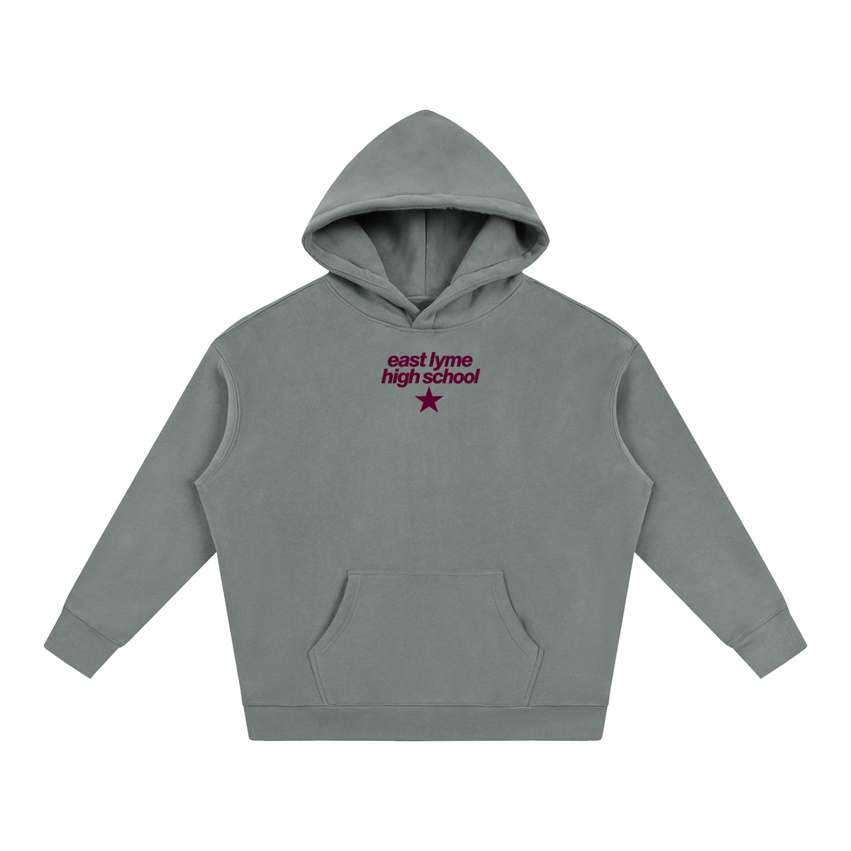 Big Star East Lyme Oversize Fleeced Hoodie
