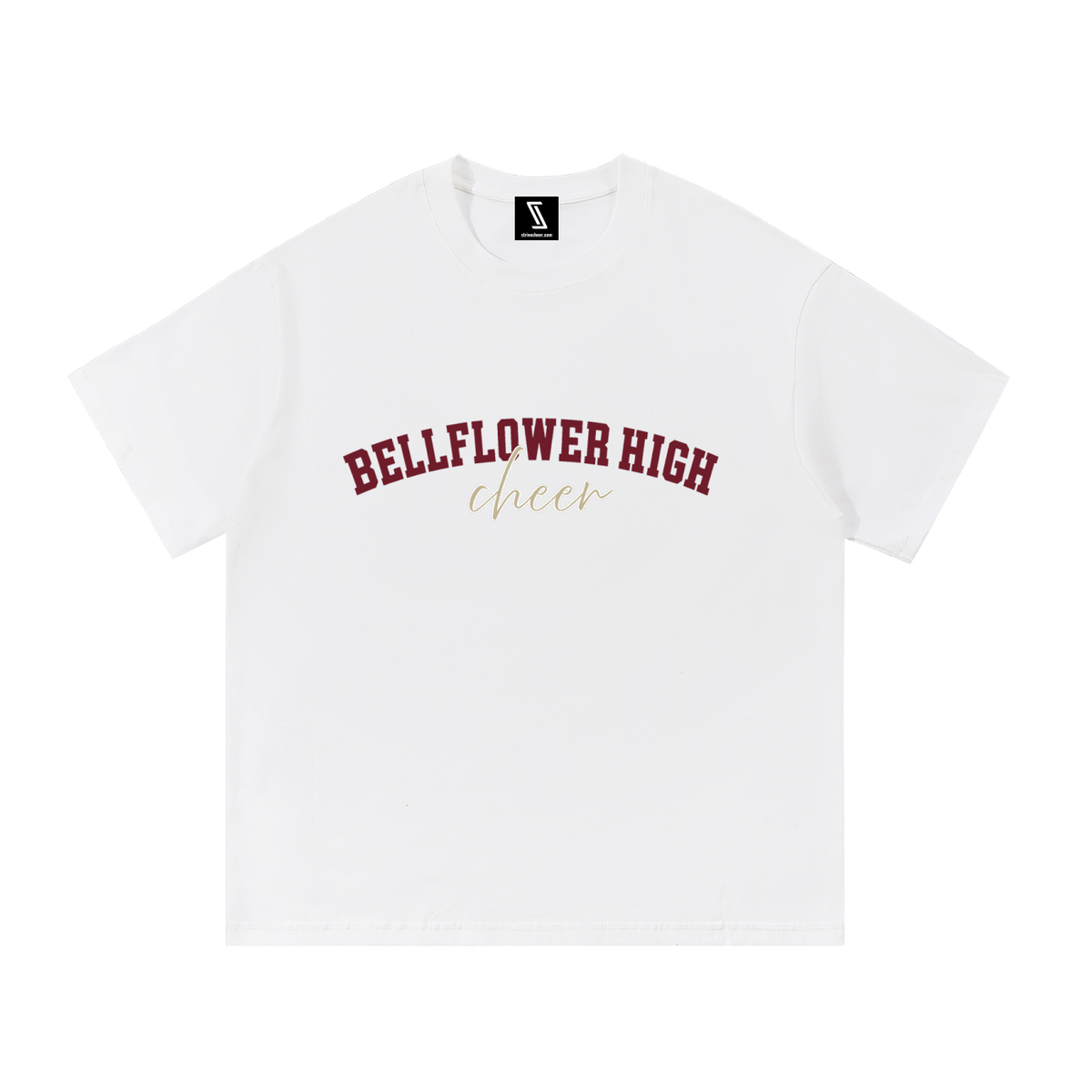 Cursive Bellflower Essential Cotton T-Shirt