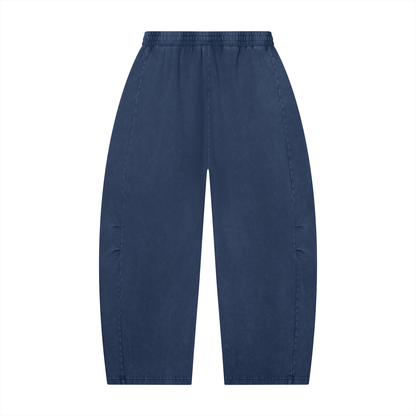 Unisex Barrel Leg Pants