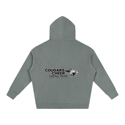 Vector Star Front Cardinal Mooney Oversize Fleeced Hoodie