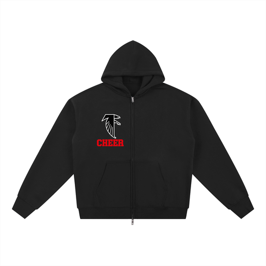 Simple Fitch Essential Fleece Zip-Through Hoodie