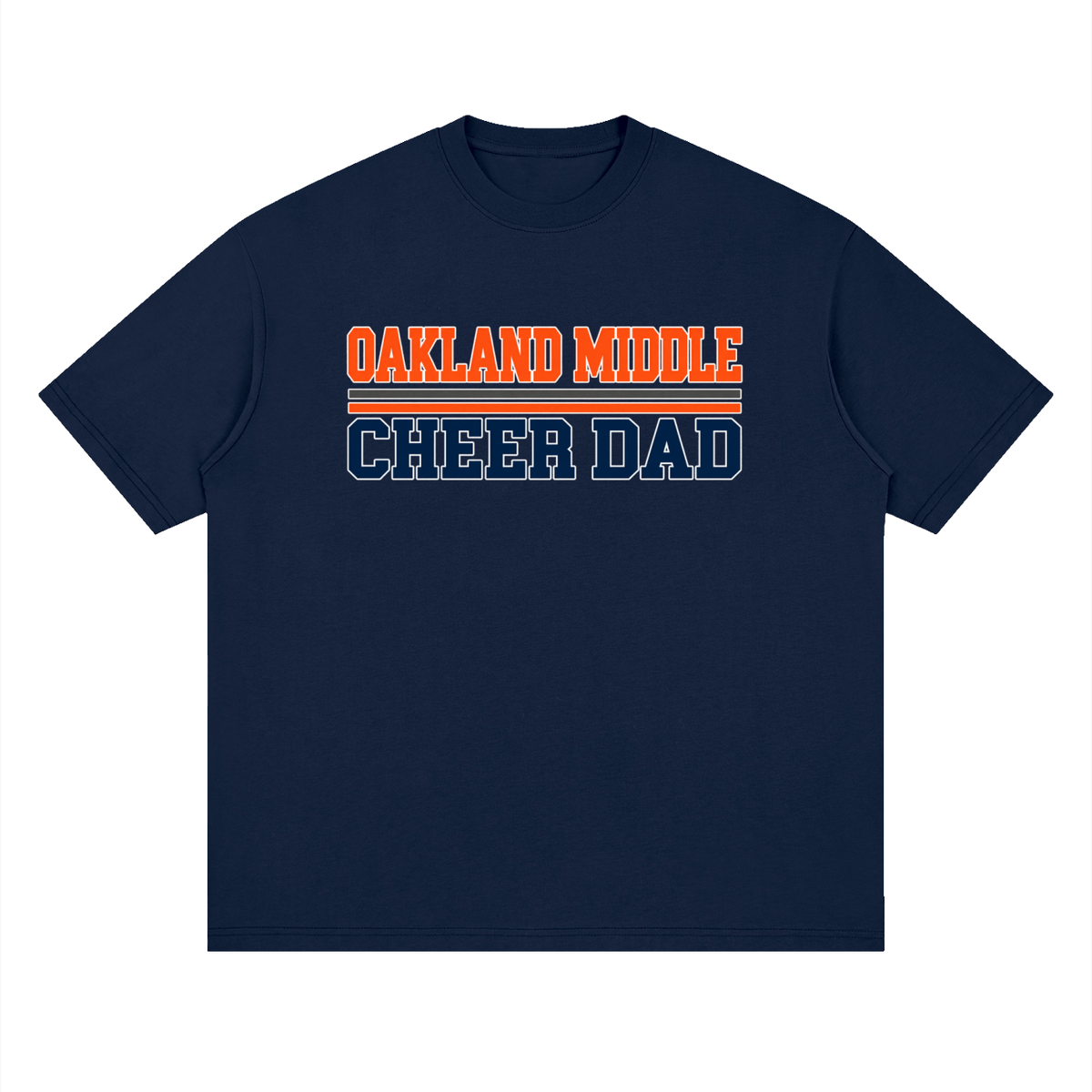 Dad Oakland Middle Oversized Drop Shoulder T-Shirt
