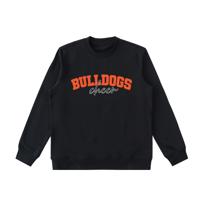 Cursive Green Bulldogs Essential Heavyweight Crewneck Sweatshirt