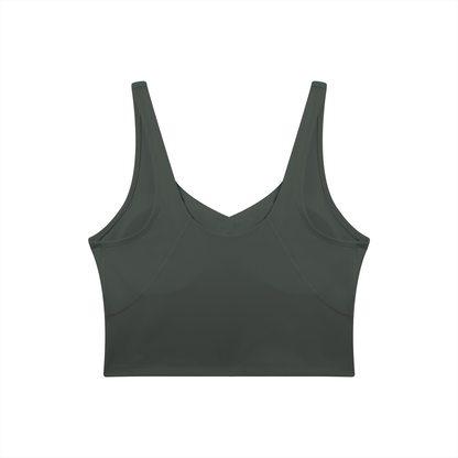 V-Neck Compression Tank