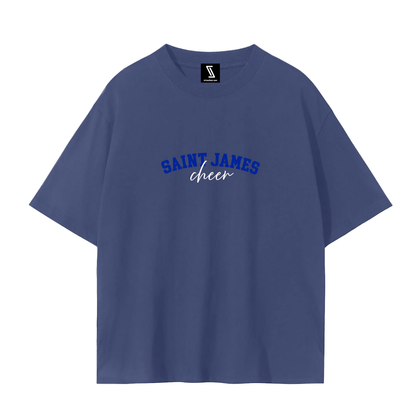 Cursive Saint James Unisex Seamless T-Shirt