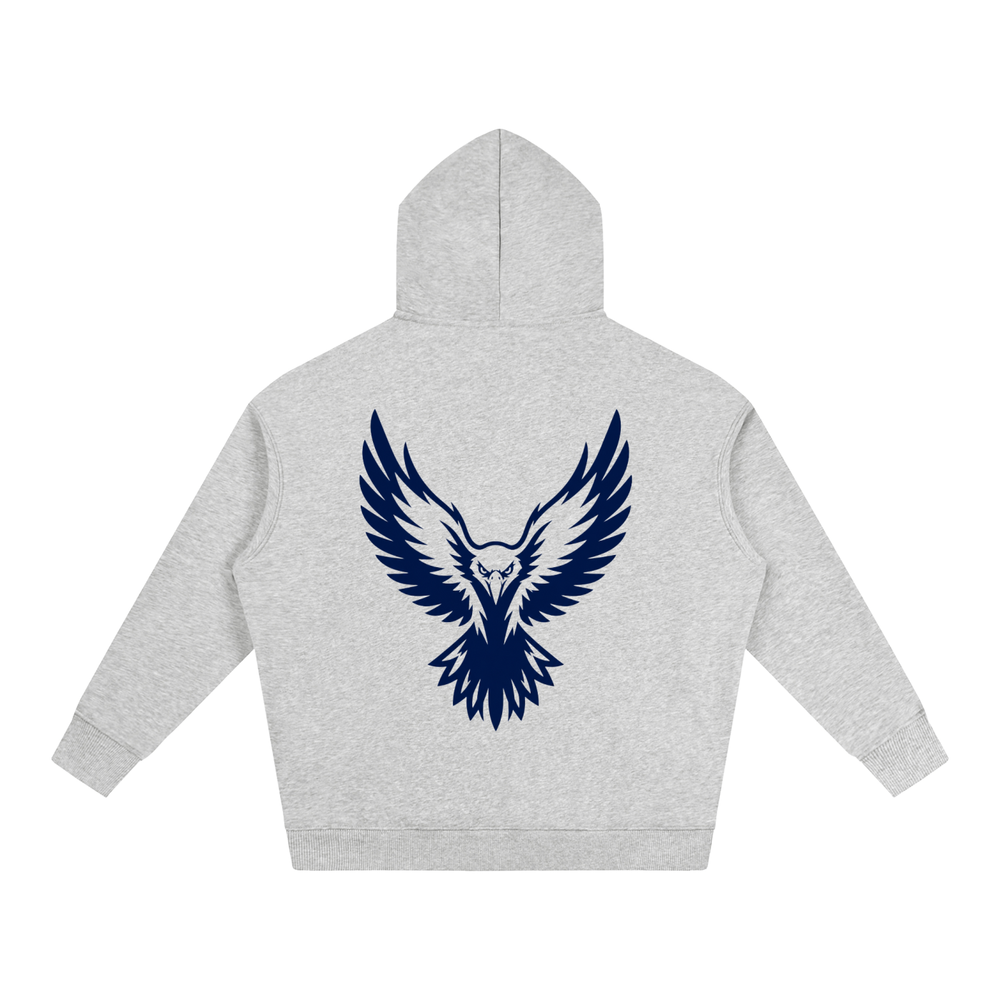 Hawk Graphic Oversize Hoodie