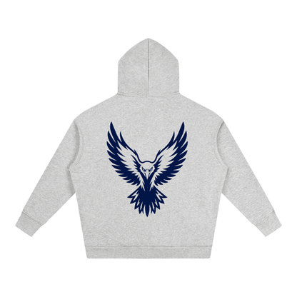 Hawk Graphic Oversize Hoodie