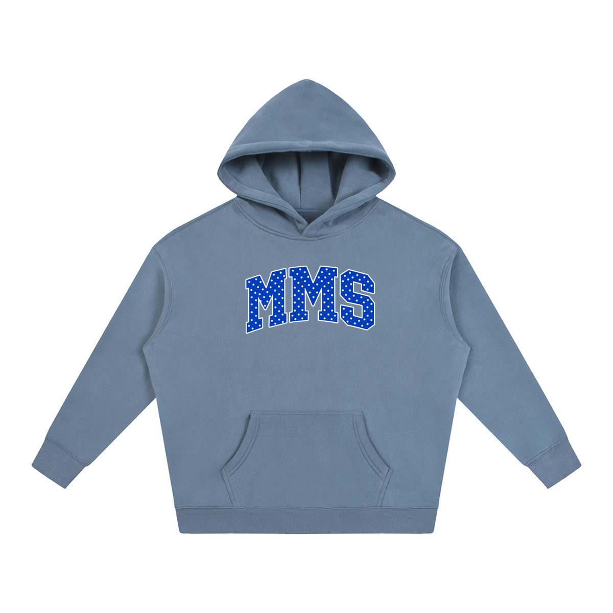 Polka Dot Maysville Oversize Fleeced Hoodie