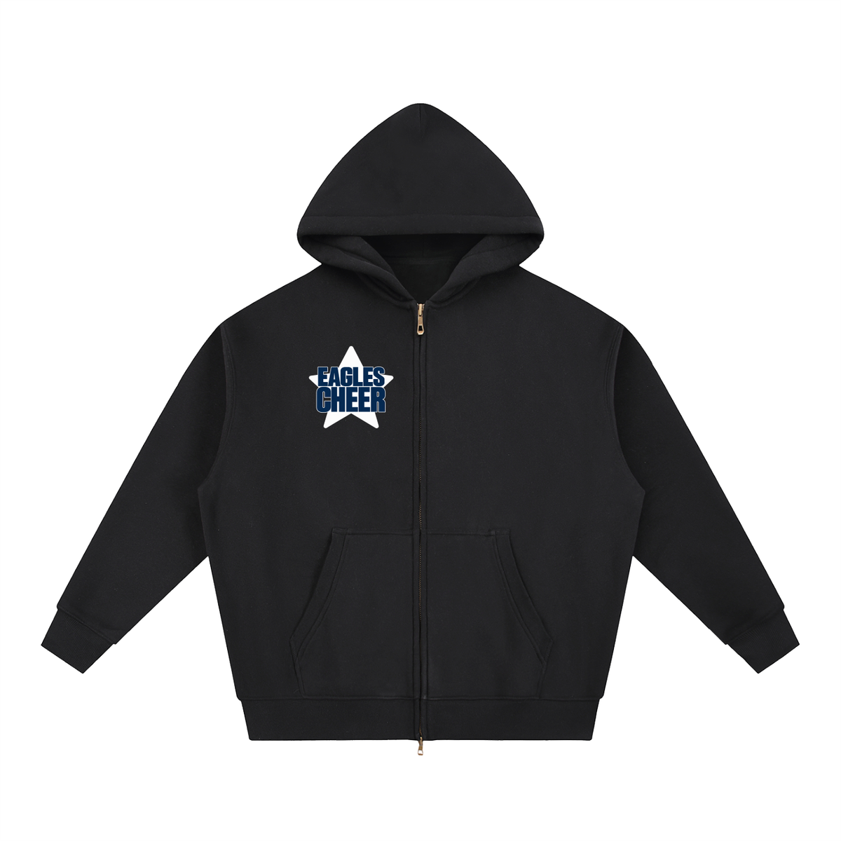 Star Oakland Middle Essential Oversized Fleece Boxy Hoodie