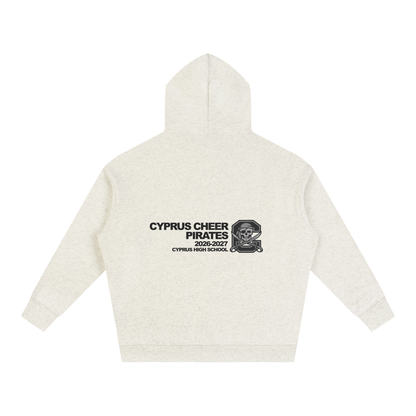 Vector Star Front Cyprus Oversize Fleeced Hoodie