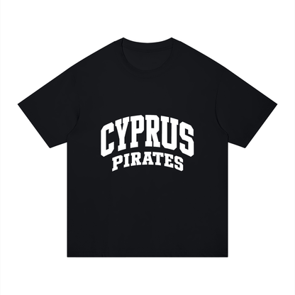 Basic 2 White Cyprus Unisex Regular Fit Cotton T-Shirt