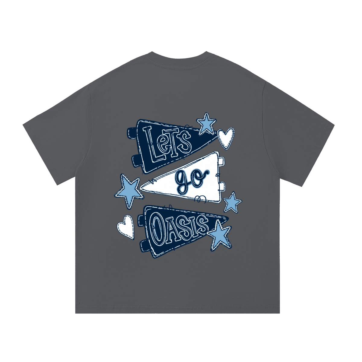 Lets Go Oasis Essential Oversized Cotton T-Shirt