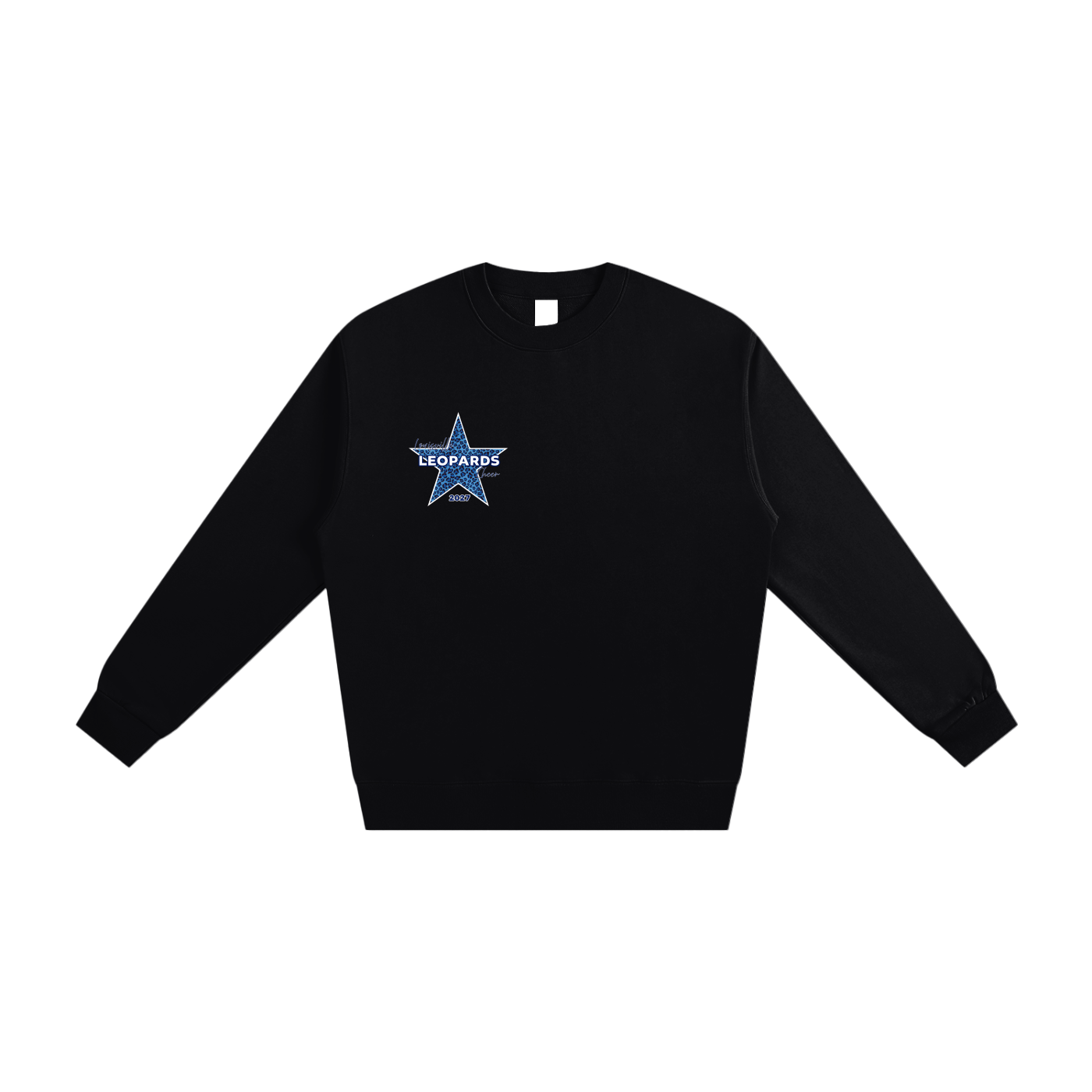 Leopard Star Crewneck