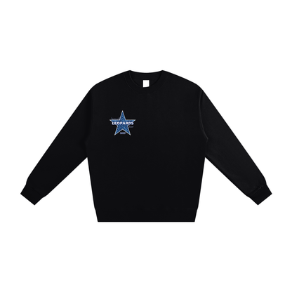 Leopard Star Crewneck