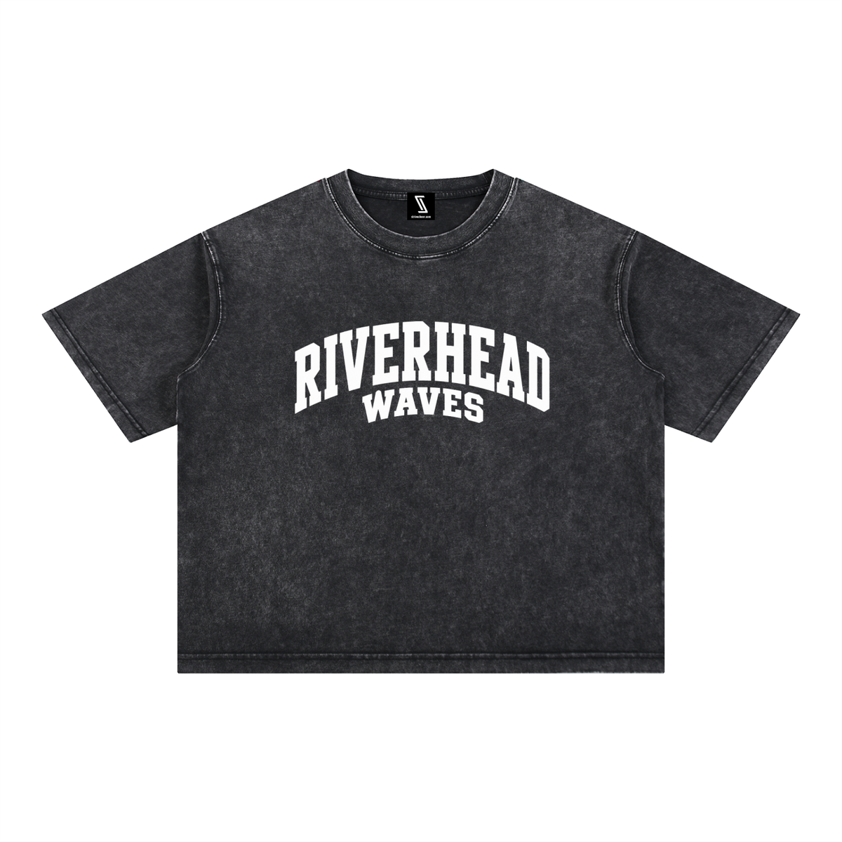 Mineral Wash Boxy Cotton T-Shirt