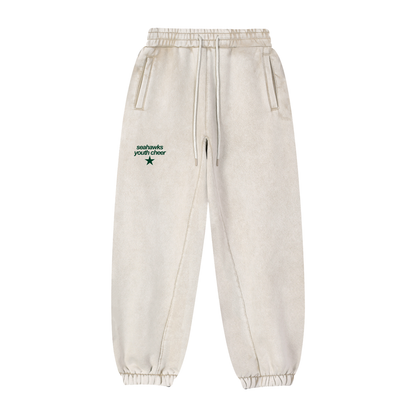 Big Star Front Seahawks Fleeced Jogger Sweatpants