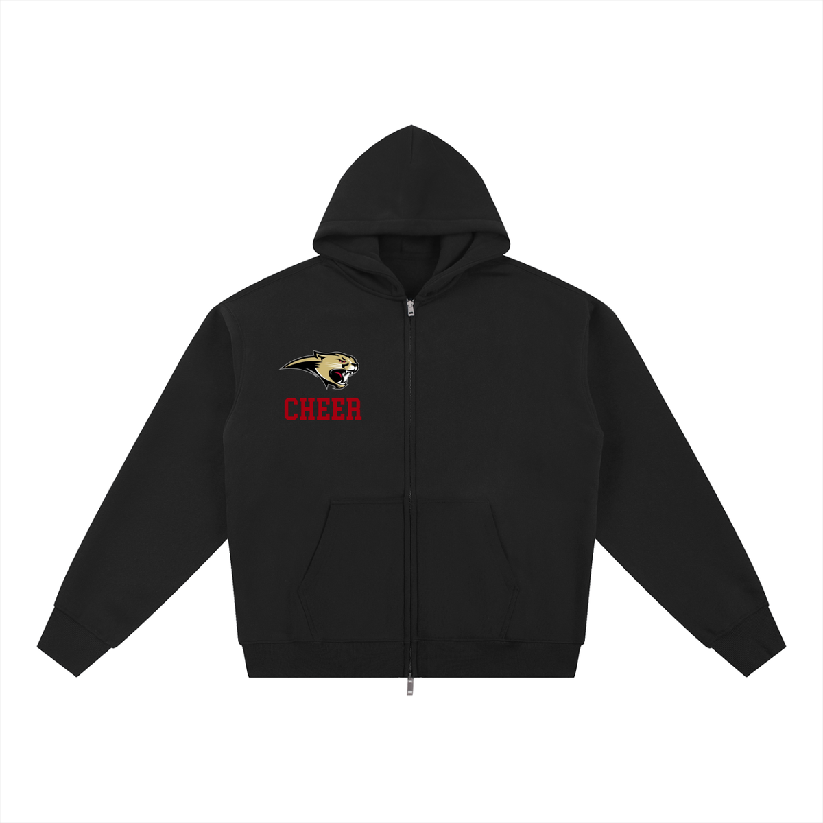 Year Cardinal Mooney Essential Fleece Zip-Through Hoodie
