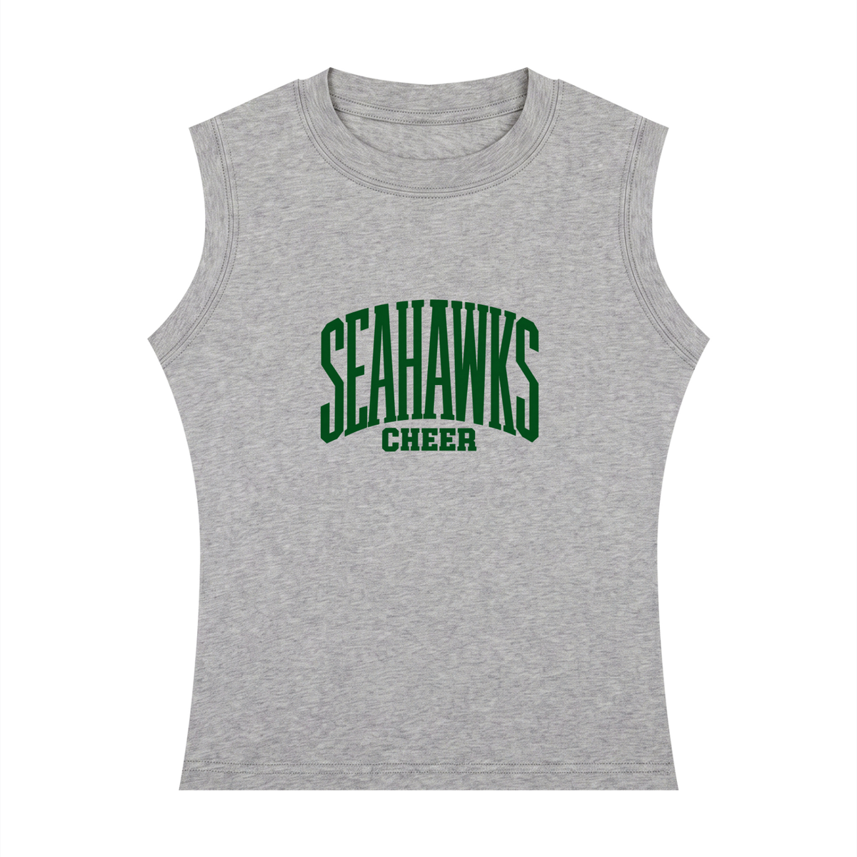Basic 3 Seahawks Women's Crewneck Tank Top