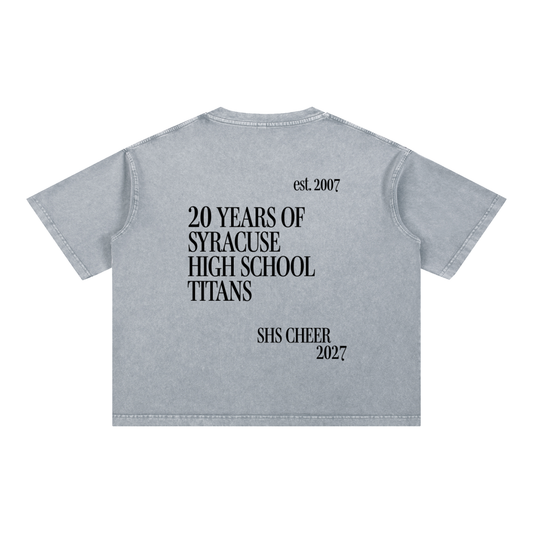 20 Years Script Tee