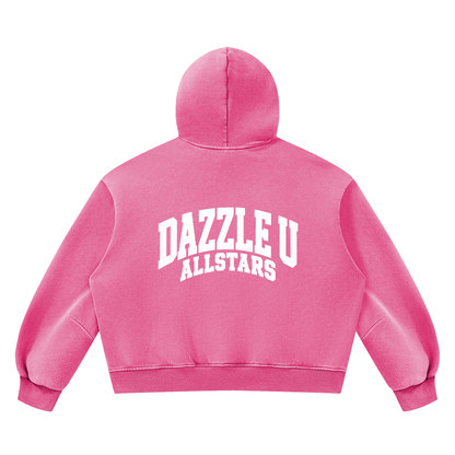 *NEW* Unisex Vintage Wash Boxy Fleece Hoodie