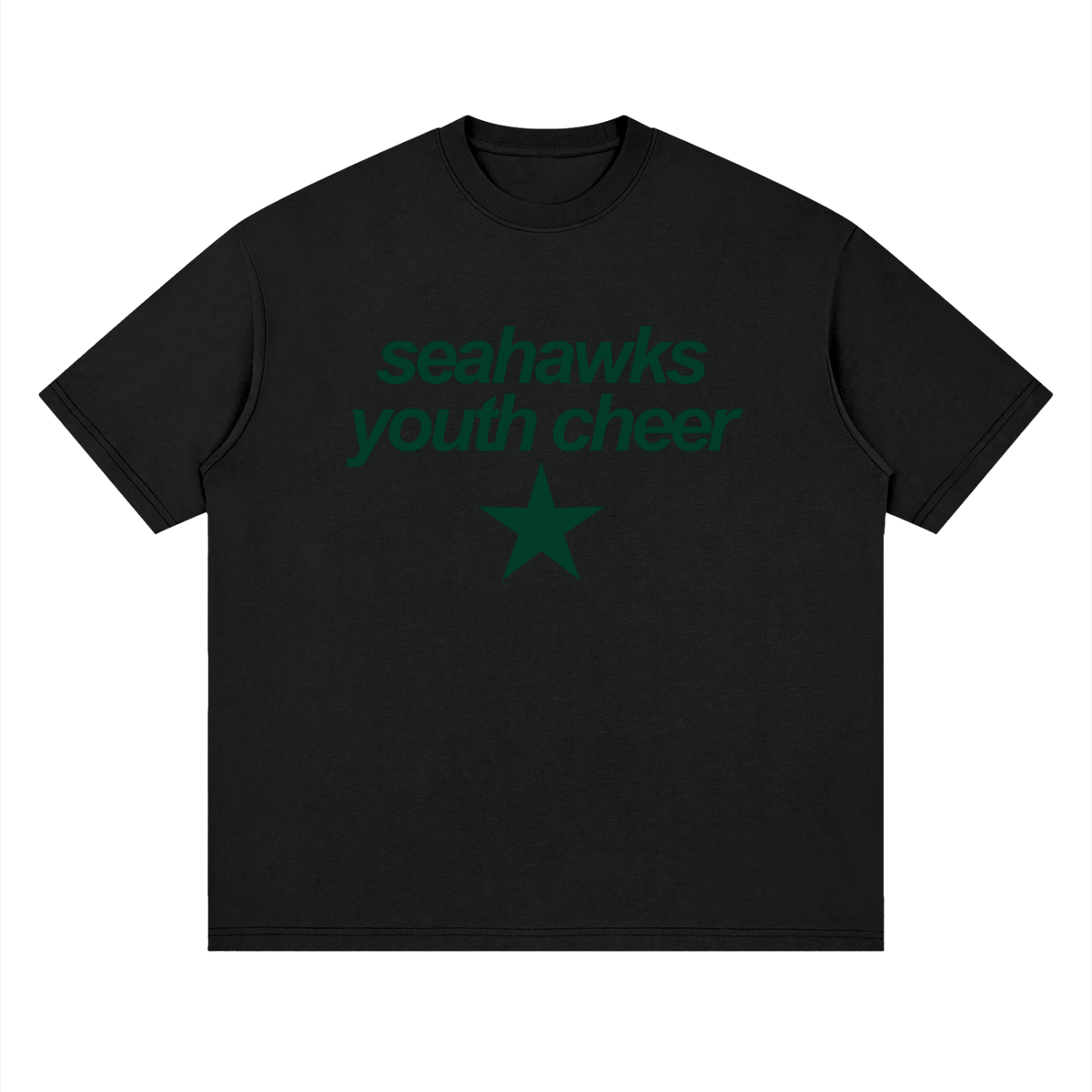 Big Star Seahawks Oversized Drop Shoulder T-Shirt
